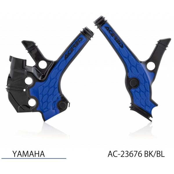 ACERBIS アチェルビス X-GRIPフレームプロテクター カラー：ブラック／ブルー YZ65 ...