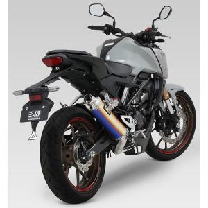 YOSHIMURA ヨシムラ 機械曲 GP-MAGNUM105サイクロン EXPORT SPEC政府認証 カラー：STB(チタンブルーカバー) CB125R HONDA ホンダ｜ウェビック1号店