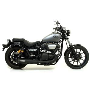 YAMAHA BOLT 950 スリップオンマフラー フリーダムパフォーマンス ARROW アロー REBEL サイレンサー エンドキャップ材質：カーボン
