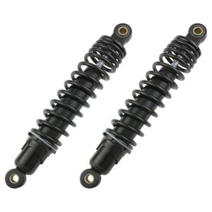 モンキー OKD アルミボディ荒巻 250mm クローム/ ブラック美品 OKD製アルミボディ荒巻サス250mm 黒モンキー カブDAX B07