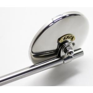 Motor Rock モーターロック JCMAミラー 直径：100mm / 仕上げ