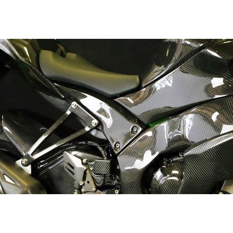 A-TECH エーテック サブフレームカバー 素材：CDC 平織ドライカーボン / タイプ：左右セッ...