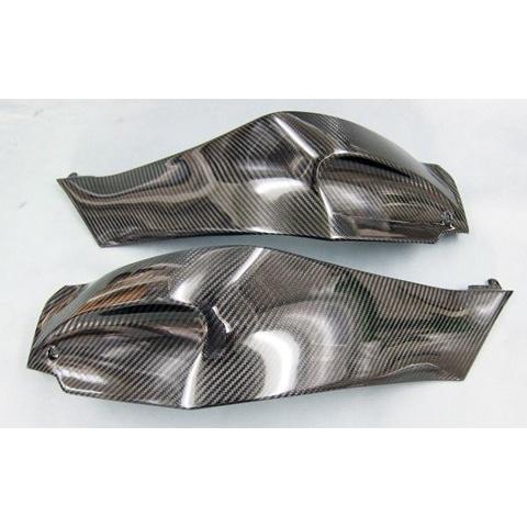 A-TECH エーテック タンクサイドカバー 素材：DC 綾織ドライカーボン / タイプ：左側 Ni...