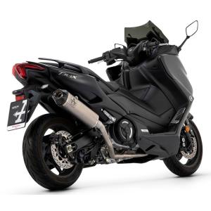 TMAX500 USヨシムラ カーボンエンド T-MAX500 マフラー USヨシムラ R-77 カーボン/ステンレス フルエキゾースト マフラー