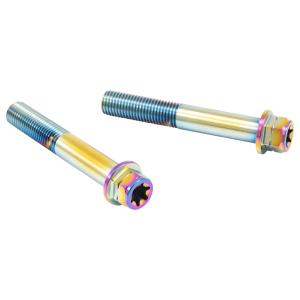 PLOT プロト プロトブレンボ ステンレスキャリパーマウントボルト カラー：チタン キャリパーボル...