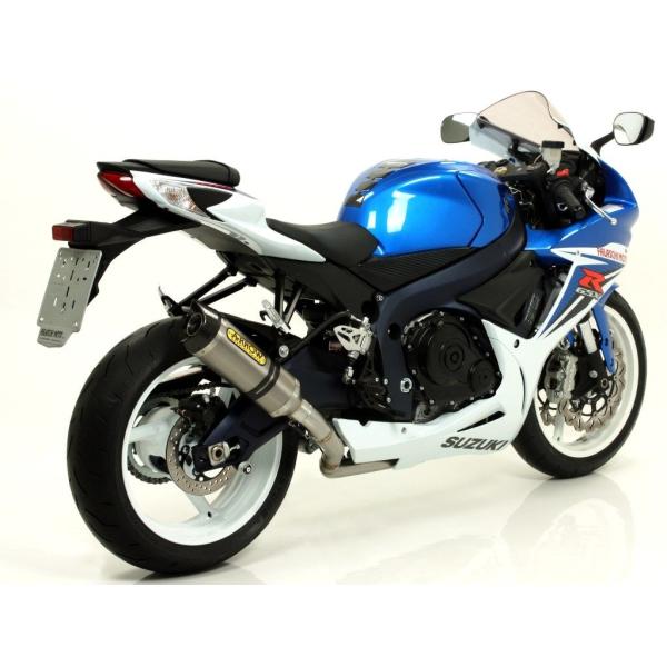 ARROW Thunder サイレンサー サイレンサー素材：アルミニウム ダーク GSX-R 600...