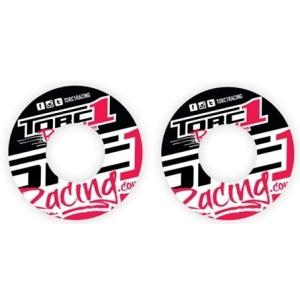 TORC1 RACING トルクワンレーシング V3 グリップパッド カラー：レッド／ブラック ハン...
