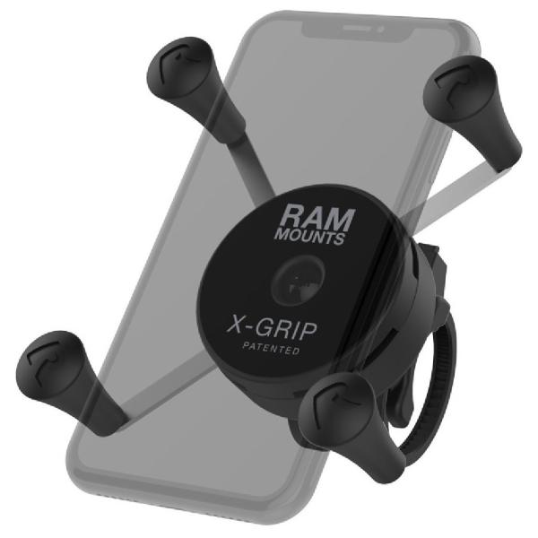RAM MOUNTS ラムマウント Xグリップ(S)＆Zipタイセット スマートフォンホルダー・スマ...