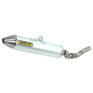 ARROW アロー THUNDER オフロードスリップオンマフラー サイレンサー材質：アルミニウム ...