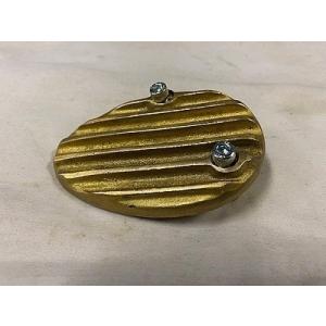 【送料込】CHICAGO 復刻 シカゴ キック ペダル 真鍮 ブラス ハーレー 2%er（ツーパーセンター） CHICAGOスタイル キャスティング キック