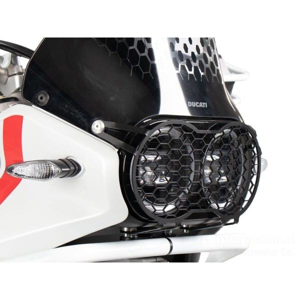 HEPCO＆BECKER ヘプコ＆ベッカー ヘッドライトガード／ヘッドライトグリル DesertX ...