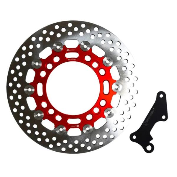 EVATEK エヴァテック フロントブレーキ260mmディスクキット カラー：レッド CT125 ハ...