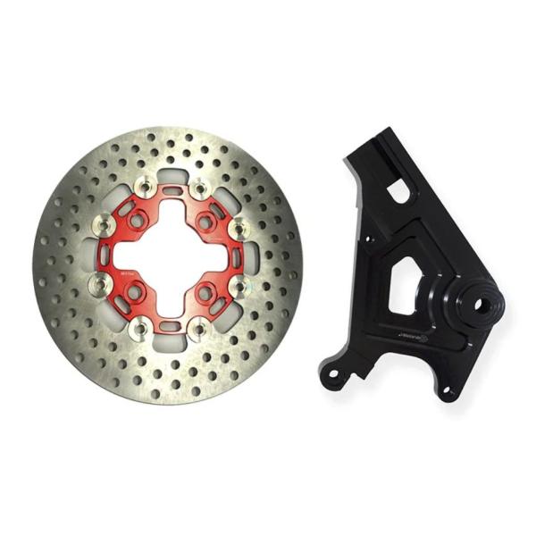 EVATEK エヴァテック リアブレーキ220mmディスクキット カラー：レッド CT125 ハンタ...