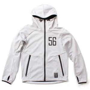 美品　クシタニ ヨシムラ ミッドパーカー　フード　ライトグレー　サイズL ヨシムラ（YOSHIMURA） 【ヨシムラ×クシタニ】ミッドパーカー サイズ
