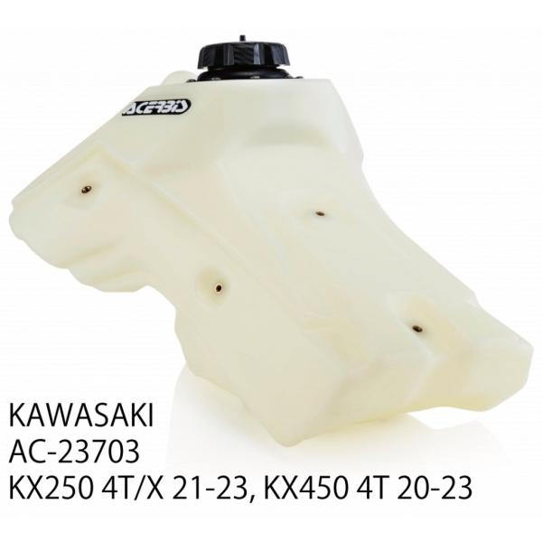ACERBIS アチェルビス ビッグフューエルタンク カラー：ナチュラル KX250 KX250X ...