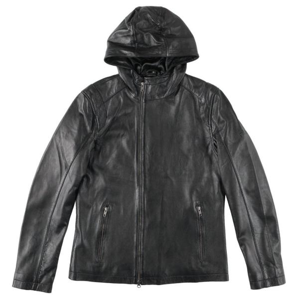 RIDEZ ライズ VIBRANT HOODIE JACKET レザージャケット サイズ：XL ジャ...