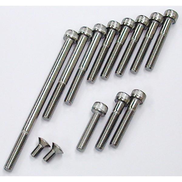 CF POSH CFポッシュ ステンレスクランクケースカバーネジセット ゴリラ モンキー HONDA...