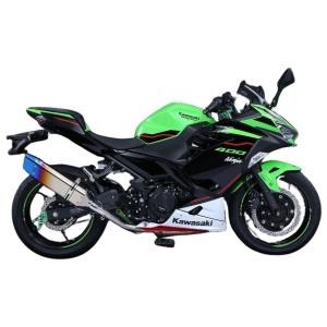 TRICKSTAR トリックスター 政府認証スリップオンマフラー IKAZUCHI タイプ：焼きチタン Ninja400 Z400 KAWASAKI カワサキ KAWASAKI カワサキ｜webike