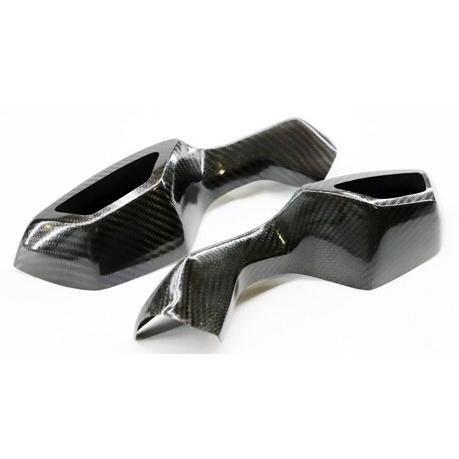 A-TECH エーテック 純正用ミラーカバー 素材：DC 綾織ドライカーボン / タイプ：左側 Ni...