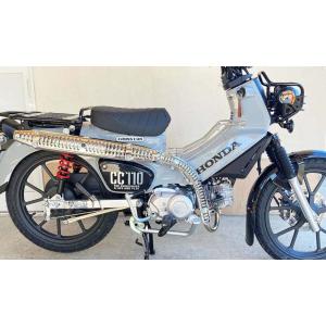 【サンライズ】BEAMS チタンマフラー ホンダ クロスカブ　JA10用 サンライズ様専用】BEAMS チタンマフラー ホンダ クロスカブ