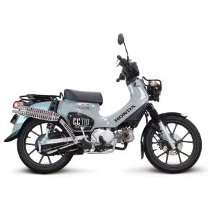 SP武川 SPタケガワ スクランブラーマフラー(リフトアップ)(政府認証) クロスカブ110 スーパーカブ110 HONDA ホンダ HONDA ホンダ