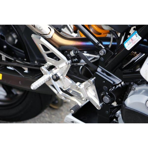 AELLA アエラ ライディングステップキット：for RACE カラー：ポリッシュ G310R B...