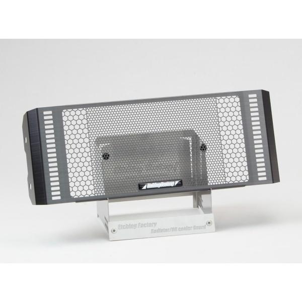 ETCHING FACTORY エッチングファクトリー ラジエターコアガード カラー：ブラック XS...