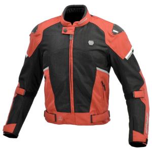 コミネ（Komine） JK-130 Rスペックメッシュジャケット ORANGE/BLACK M