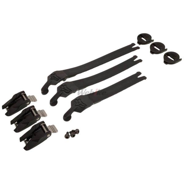 FOX フォックス COMP ブーツパーツ ストラップ／バックル／ストラップパス カラー：ブラック ...