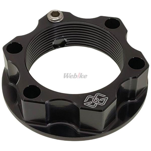 GILLES TOOLING ギルズツーリング ステムナット カラー：ブラック BMW INDIAN...