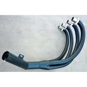 OUTEX アウテックス 手曲げ集合管 フランジアルマイト加工：ブラック Z-1 KAWASAKI ...