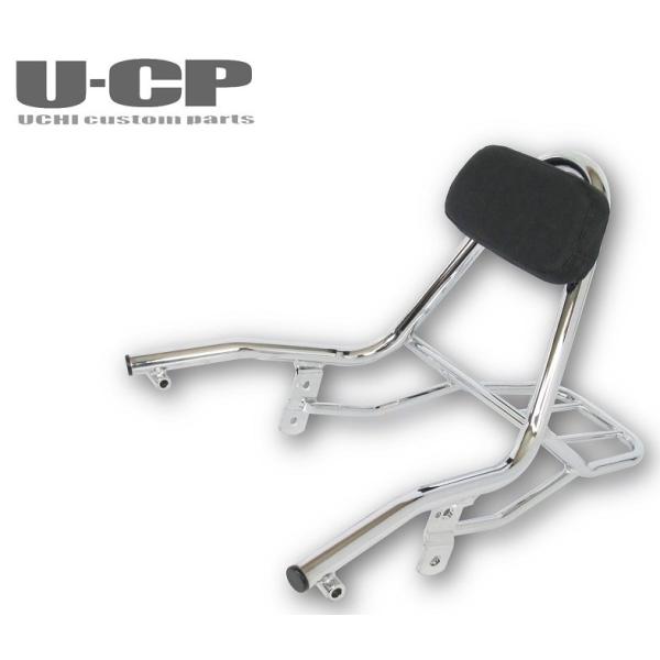 U-CP U-CP:ユーシーピー リアキャリア付バックレストセット V-MAX 1200