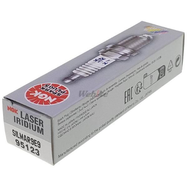 NGK エヌジーケー イリジウムプラグ SILMAR9E9 95123 Ninja H2 SX SE...