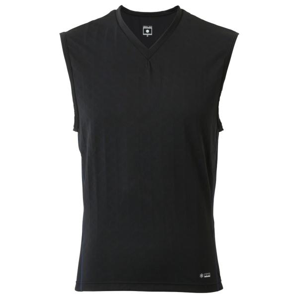 Liberta! リベルタ FREEZE TECH 氷撃 LD_FTP_ノースリーブVネックシャツ ...