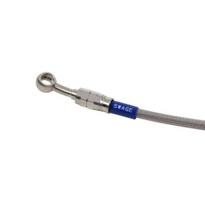 SWAGE-LINE スウェッジライン プロ フロント ブレーキホースキット フィッティングカラー：...