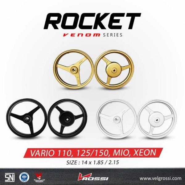 Velg Rossi Velg Rossi:ブイロッシ Cast Wheels Venom Rock...