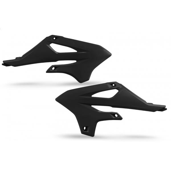 UFO ユーフォー ラジエターシュラウド カラー：ブラック YZ80 YZ85 YAMAHA ヤマハ...