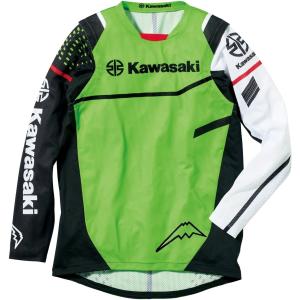 KAWASAKI KAWASAKI:カワサキ 【カワサキ×クシタニ】ムーブ オフロードジャージ サイズ：S