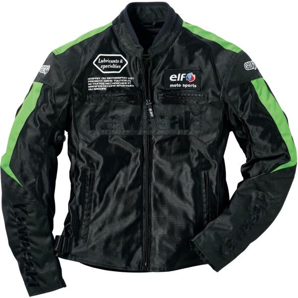Kawasaki カワサキ カワサキ×elf ライディングメッシュジャケット サイズ：M メッシュジ...