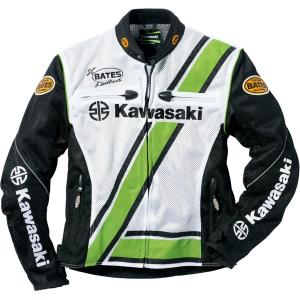 カワサキ（Kawasaki） カワサキ×BATES クラシックメッシュジャケット