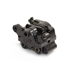 GALE SPEED ゲイルスピード ビレット リア2P アキシャルキャリパー カラー：ブラック 取...