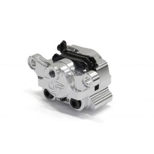 GALE SPEED ゲイルスピード ビレット リア2P アキシャルキャリパー カラー：シルバー 取...