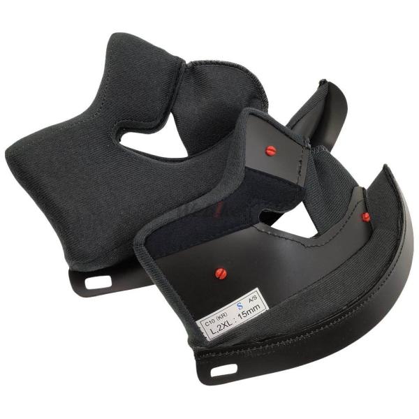 HJC エイチジェイシー HJP527 チークパッド サイズ：15mm(オプション) C10 ヘルメ...