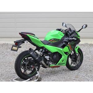 WR’S ダブルアールズ SS-OVAL スリップオンマフラー タイプ：F-BLACKタイプ Ninja400 KAWASAKI カワサキ KAWASAKI カワサキ