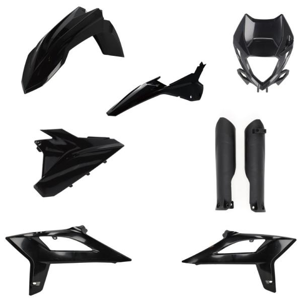 ACERBIS アチェルビス PLASTICフルキット カラー：BLACK RR2T 125 200...