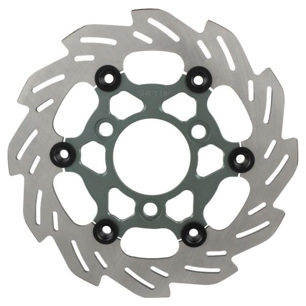 SHIFT UP シフトアップ 220mm ウェーブフローティングディスクローター フロントディスク...