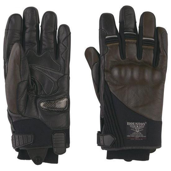 HOUSTON ヒューストン HARD PROTECTION LEATHER GLOVE サイズ：2...