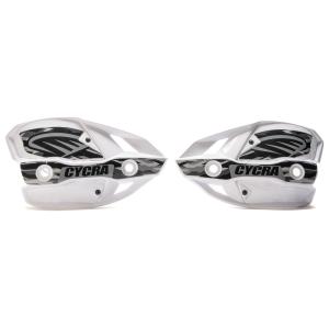 CYCRA サイクラ ハンドガード用シールド＆シールドカバー カラー：ホワイト その他ハンドガードオ...