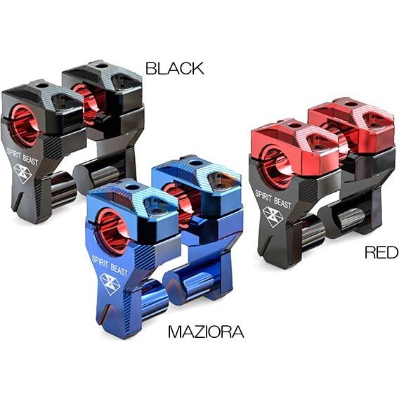 ATop エートップ ハンドルアップキット カラー：ブラック ハンドルポスト・ハンドルライザー ハン...