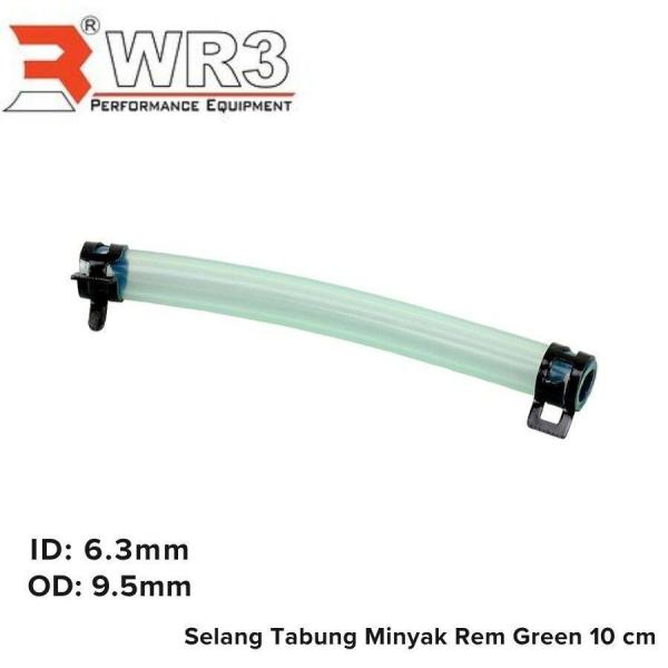 WR3 ダブルアールスリー Brake Fluid Reserver Hose Type：Green...